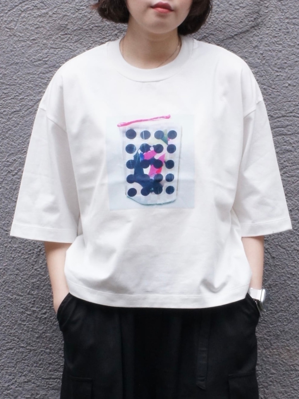 MANON Half Sleeve Loose Fit Graphic Tee